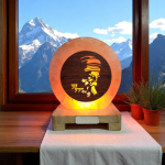Gurunanak Ji Himalayan Rock Salt 3D Lamp | Faith & Guidance