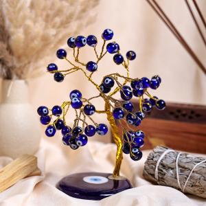 Evil Eye Beads Tree | Protection & Positivity