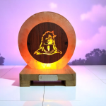 Adiyogi Himalayan Rock Salt 3D Lamp | Spiritual Awakening