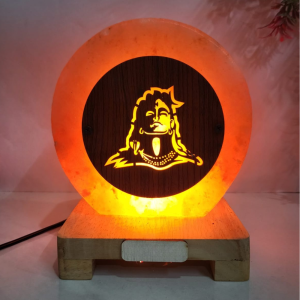 Adiyogi Himalayan Rock Salt 3D Lamp | Spiritual Awakening