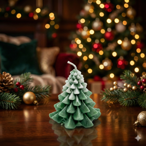 Mini Evergreen Snowfall Candle