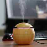 Premium Mini Wooden Humidifier | Elegance & Wellness