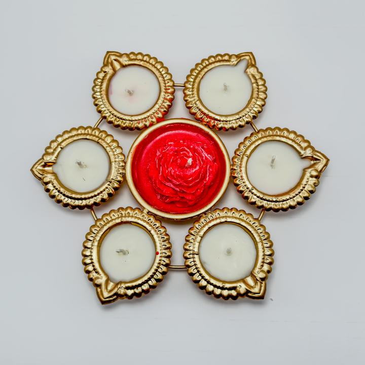 Floral Aarti Deep | Devotional Bloom