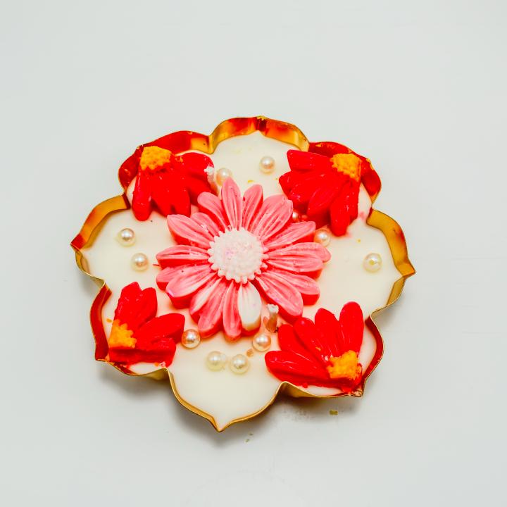 Floral Urli Candle | Devotional Bloom
