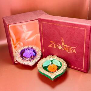 Colourful Diya | Vibrant Glow