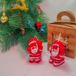 Jolly St. Claus Duo Candles