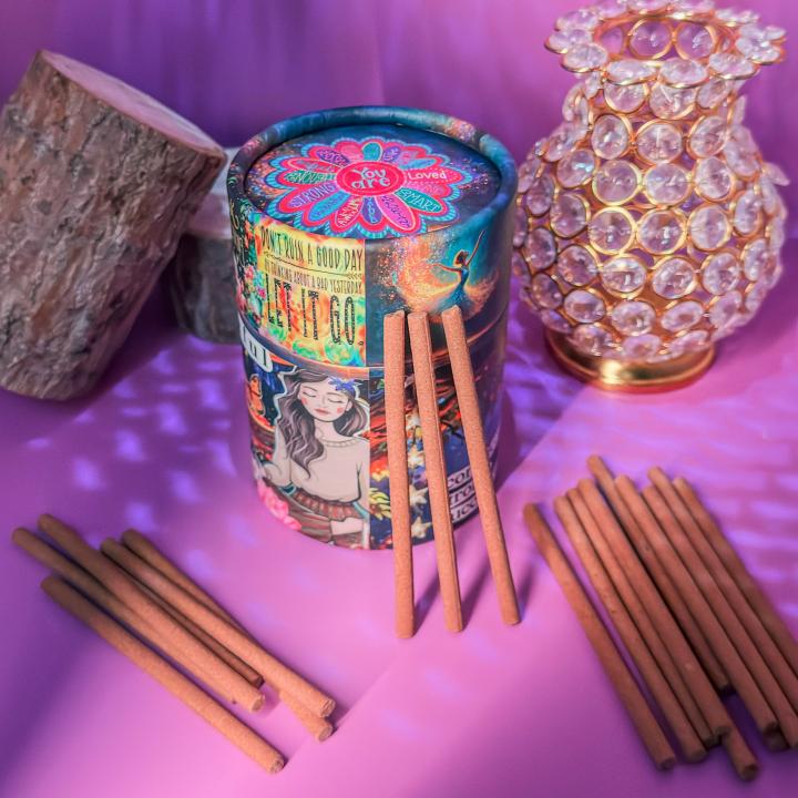 Rose Incense Without Stick | Love & Calm