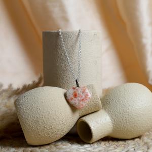 Sunstone Heart Pendant | Heart of Joy