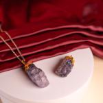 Amethyst Raw Pendant | Natural Spiritual Healer
