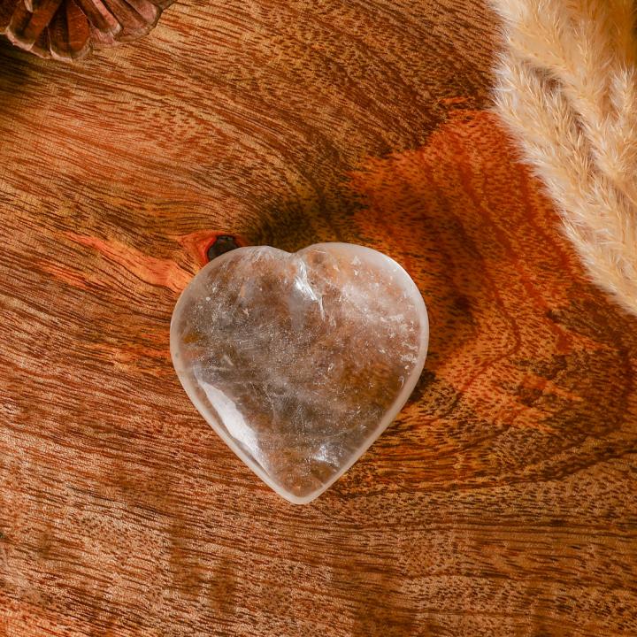 Clear Quartz Heart | Clarity & Amplification