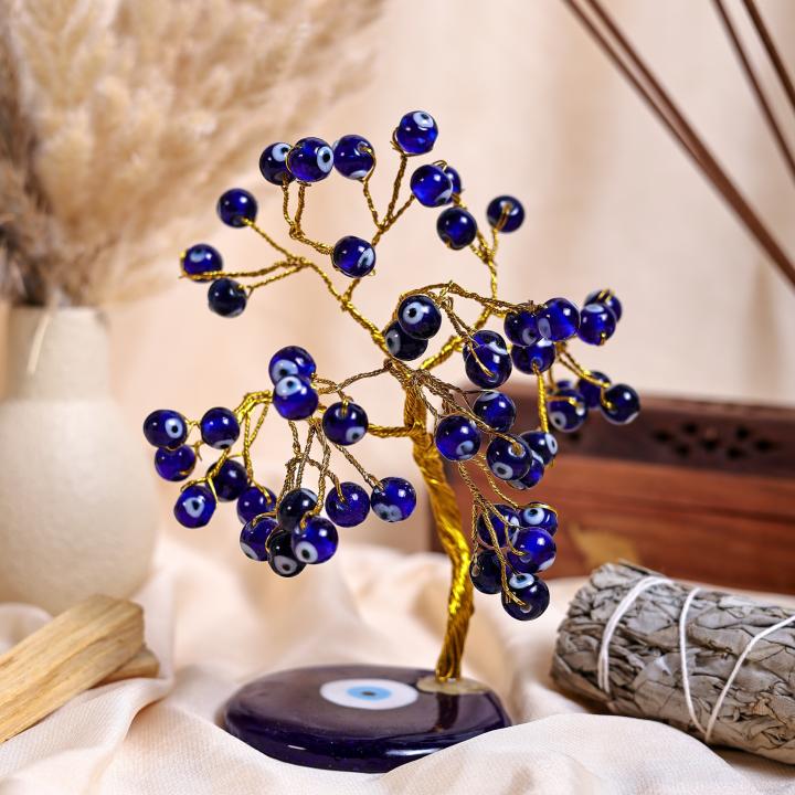 Evil Eye Beads Tree | Protection & Positivity