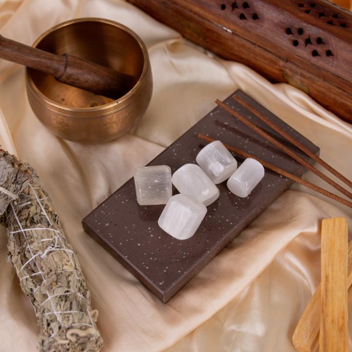 Selenite Tumble | Purity & Spiritual Clarity