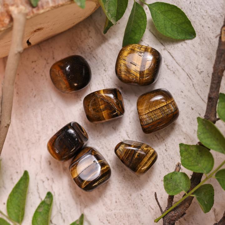 Tigers Eye Tumble | Strength & Focus