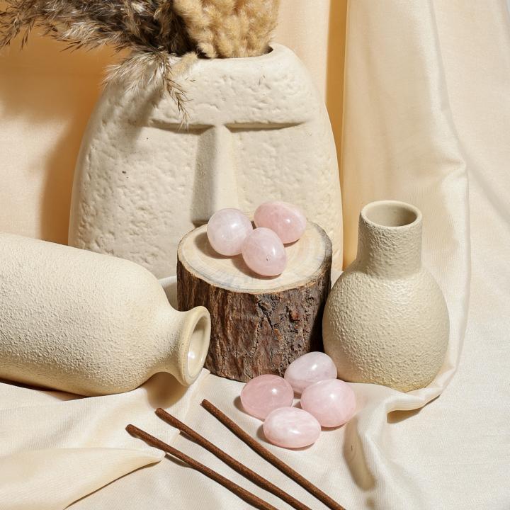 Brazilian Rose Quartz Tumble | Gentle Love & Harmony