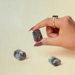 Rainbow Multi Fluorite Tumble | Clarity & Focus