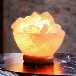 Fire Bowl Himalayan Rock Salt Crafted Lamp | Energy & Warmth