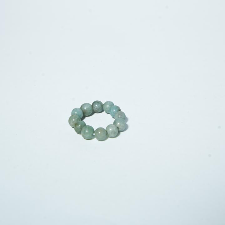 Amazonite Beads Ring | Calm & Expression