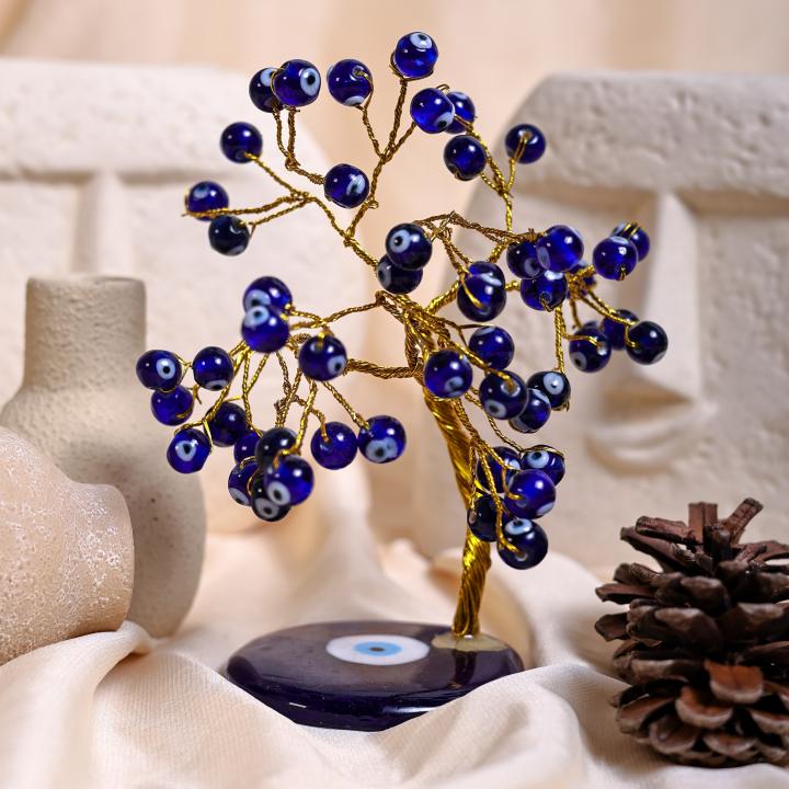 Evil Eye Beads Tree | Protection & Positivity