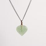Green Aventurine Heart Pendant | Heart of Opportunity