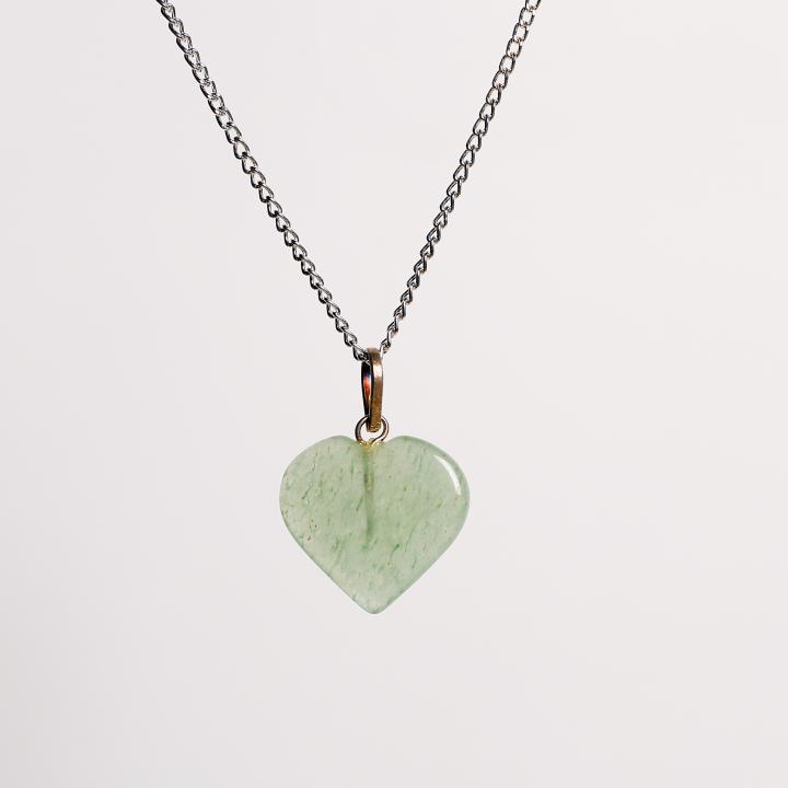 Green Aventurine Heart Pendant | Heart of Opportunity