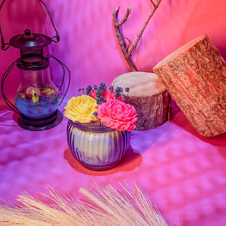 Floral Ambience Aroma Candle | Bloom Aura