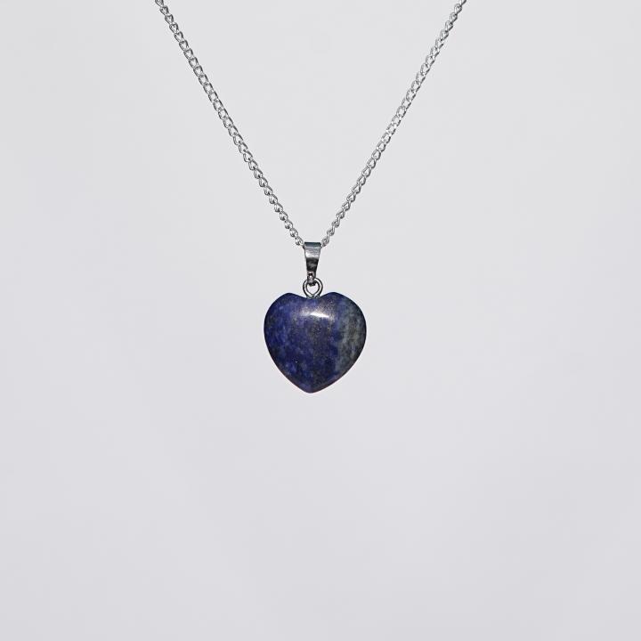 Lapis Lazuli Heart Pendant | Heart of Wisdom