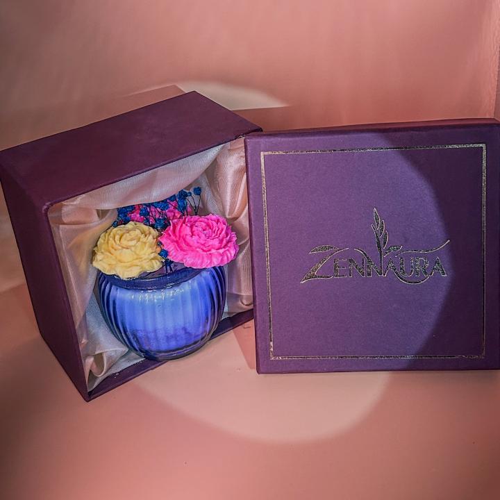 Floral Ambience Aroma Candle | Bloom Aura