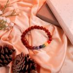 Rudraksha 7 chakra Bracelet | Spiritual Protection