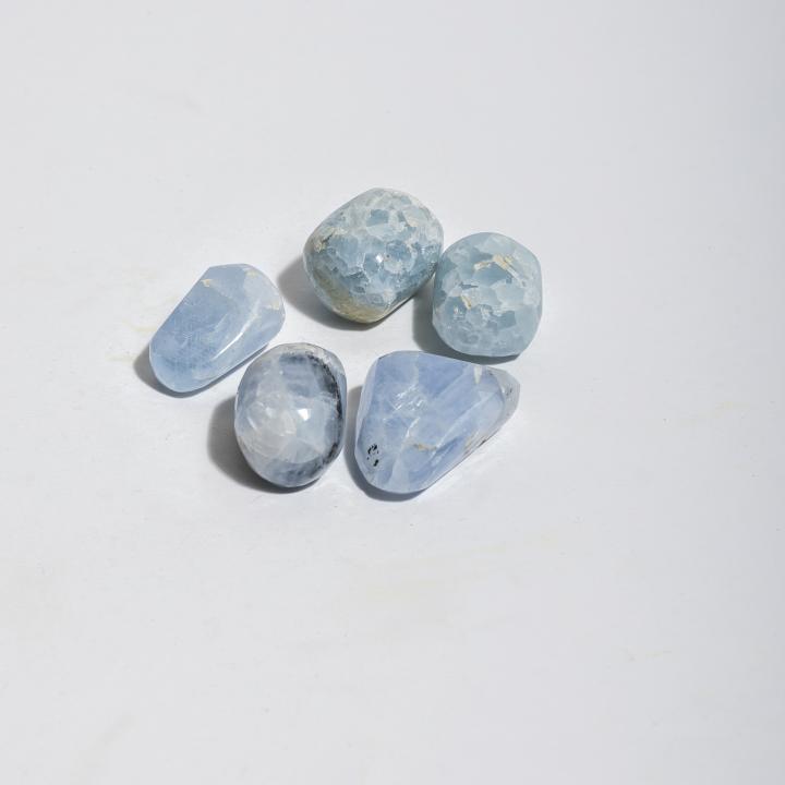 Blue Calcite Tumble | Calm Mind & Healing