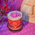 Floral Radiance Aroma Candle | Blooming Light