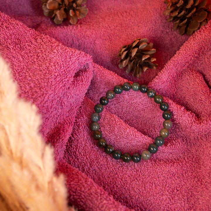 Moss Agate Bracelet | Growth & Stability