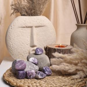 Lepidolite Tumble | Emotional Balance & Serenity
