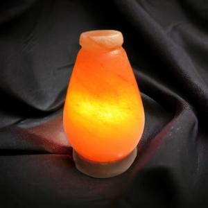 Pot Shaped Himalayan Rock Salt Crafted Lamp | Nurture & Abundance