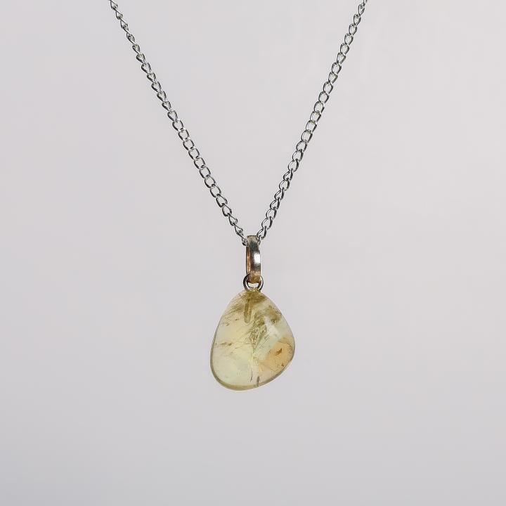 Citrine Tumble Pendant | Gentle Abundance