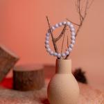 Blue Lace Agate Bracelet | Communication & Peace