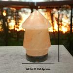 Tower Shaped Himalayan Rock Salt Crafted Lamp | Focus & Clarity