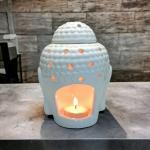 Serene Buddha Ceramic Candle Diffuser | Peace & Enlightenment