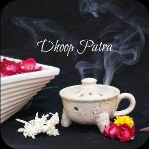 Handcrafted Ceramic Samidha Patra | Dhoop Patra | Tradition & Devotion