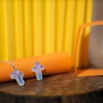 Opalite Cross Pendant | Cross of Serenity