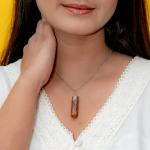 Unakite Pencil Pendant | Focused Healing