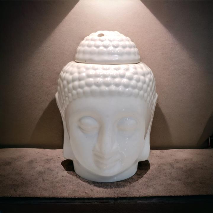 Serene Buddha Ceramic Candle Diffuser | Peace & Enlightenment