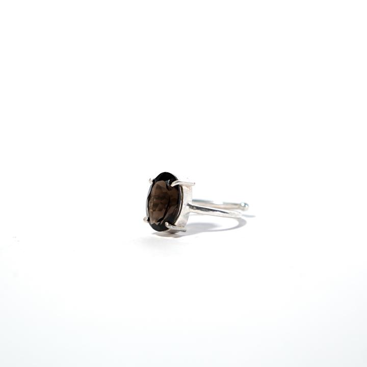 Smoky Quartz Ring | Grounding & Stability