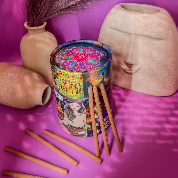 Rose Incense Without Stick | Love & Calm