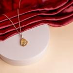 Citrine Tumble Pendant | Gentle Abundance
