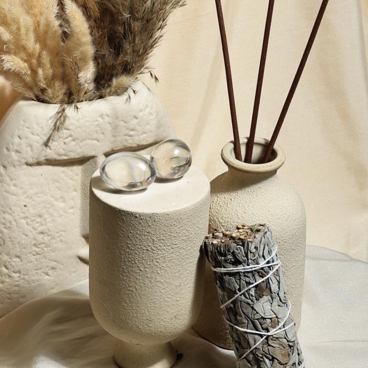 Angel Aura Quartz Tumble | Iridescent Joy & Light