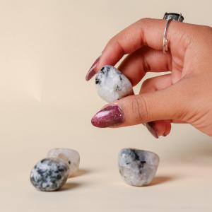 Rainbow Moonstone Tumble | New Beginnings & Intuition
