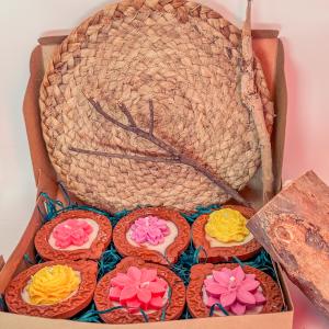 Floral Glow Diya | Blossoming Light