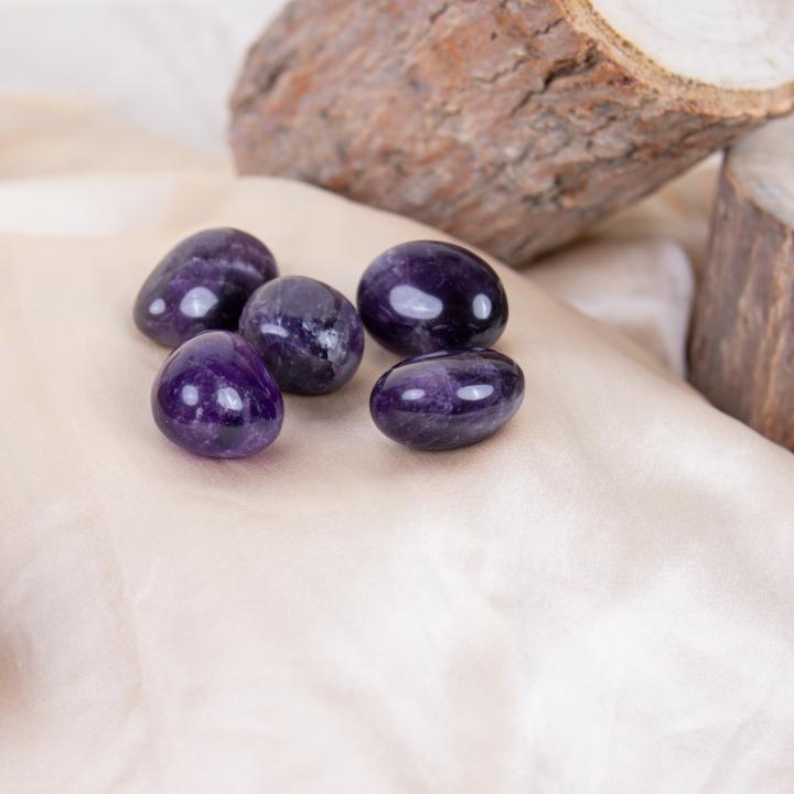 Brazilian Amethyst Tumble | Premium Tranquility