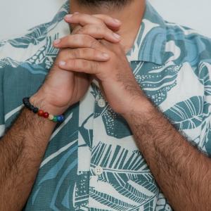 7 Chakra with Lava Stone Bracelet | Grounded Energy & Balance