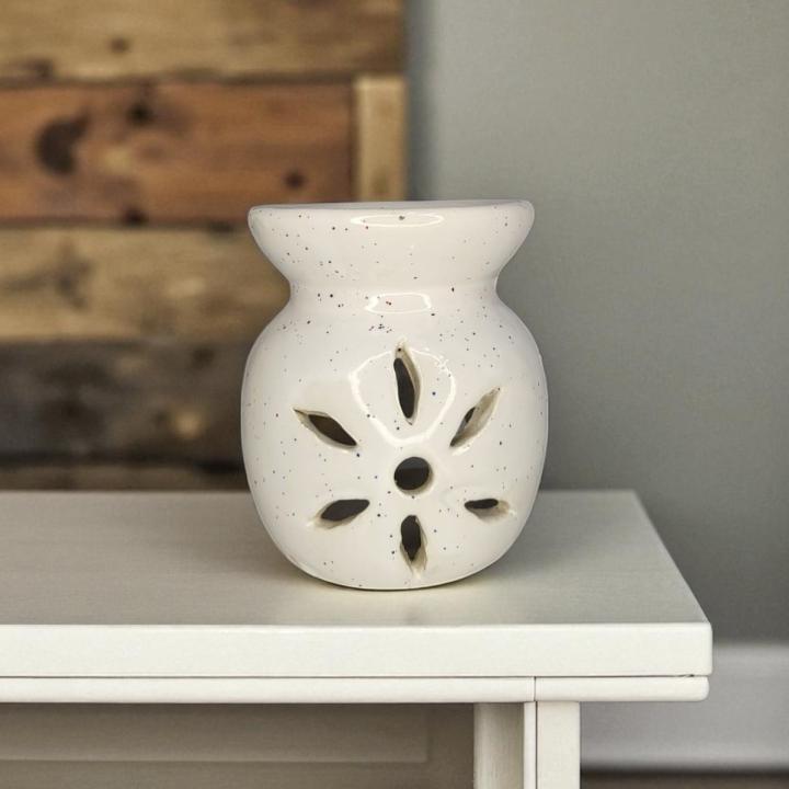 Floral Pot Ceramic Candle Diffuser | Beauty & Calm